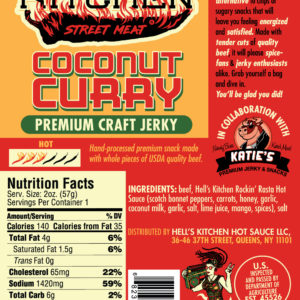 Coconut Curry Jerky